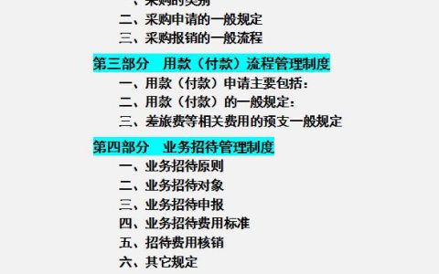 公司財務(wù)管理規(guī)章制度，內(nèi)容全面流程詳細(xì)，可參考套用（企業(yè)財務(wù)規(guī)章制度及流程）