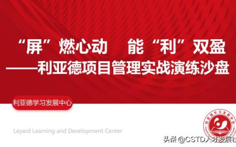 「培訓(xùn)案例」利亞德：能“利”雙盈，項(xiàng)目管理實(shí)戰(zhàn)演練沙盤